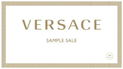 versace sample|versace sample sale.